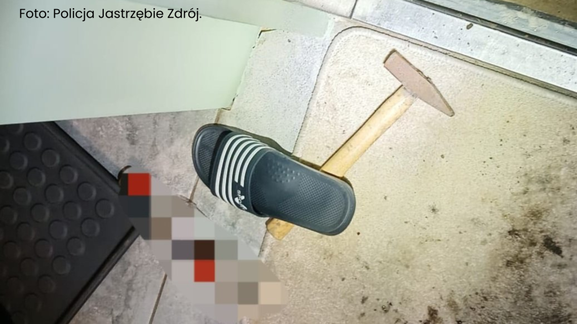 Jastrzębie-Zdrój: 59-latek zaatakował młotkiem byłego partnera swojej byłej partnerki!