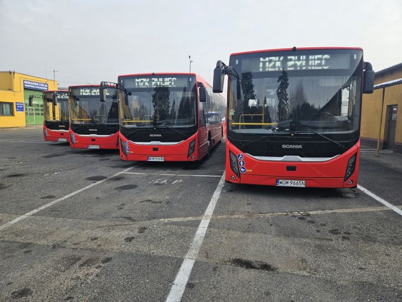 Nowoczesne autobusy SCANIA Fencer f1 już na ulicach Żywca i okolicznych gmin.