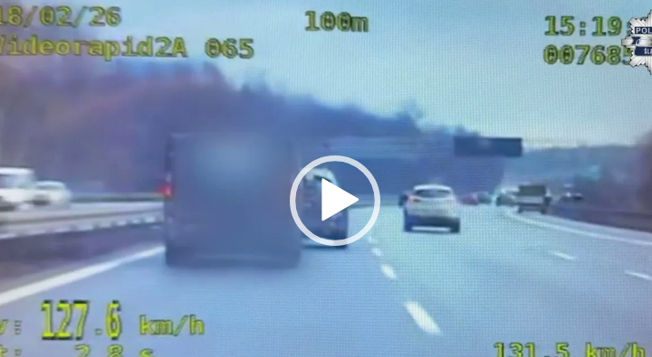 Niebezpieczna jazda na A4. Agresja kierowców o krok od tragedii!