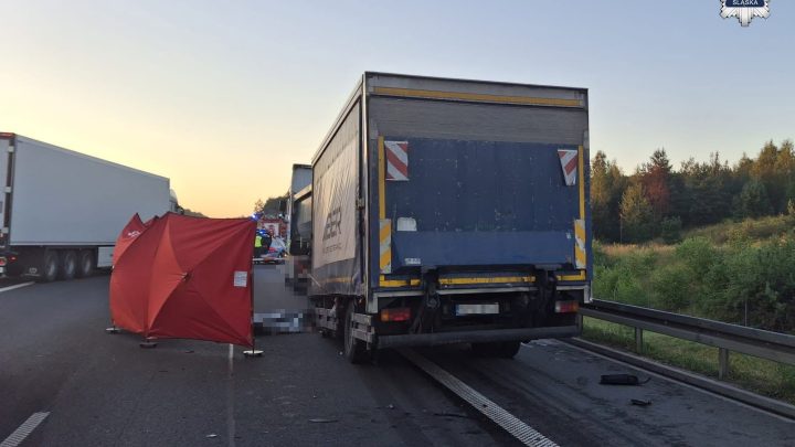 Tragiczny wypadek na A4. Kierowca ciężarówki zginął na miejscu.