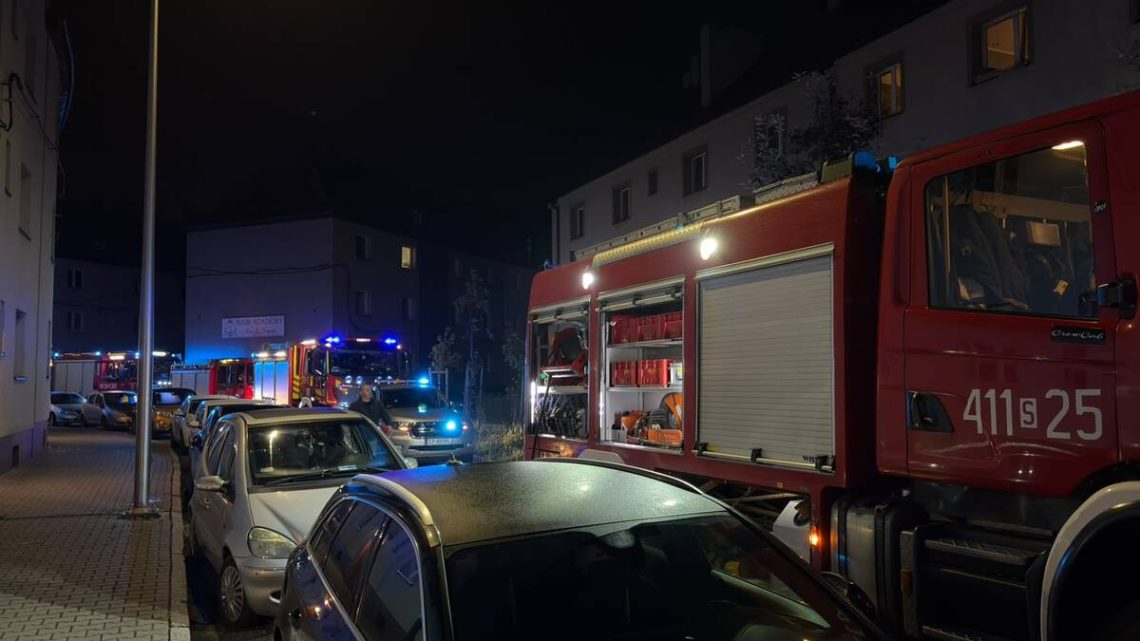 Pożar w centrum Bytomia. 43-latek z zarzutem i policyjnym dozorem.
