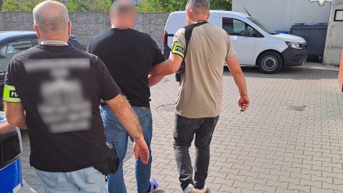 Atak na motocyklistów w Koszęcinie. Poszło o psa, który wybiegł pod koła.